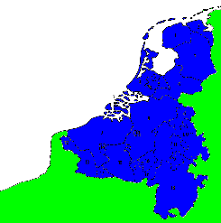 [Karte der Niederlande] 