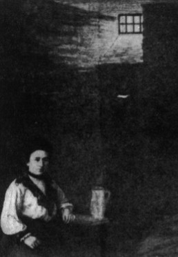 Rosa Luxemburg im Gefängnis Barnimstrasse